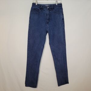 VTG 80s Guess X Georges Marciano Jeans 30 (28x32) Blue High Waist Tapered USA